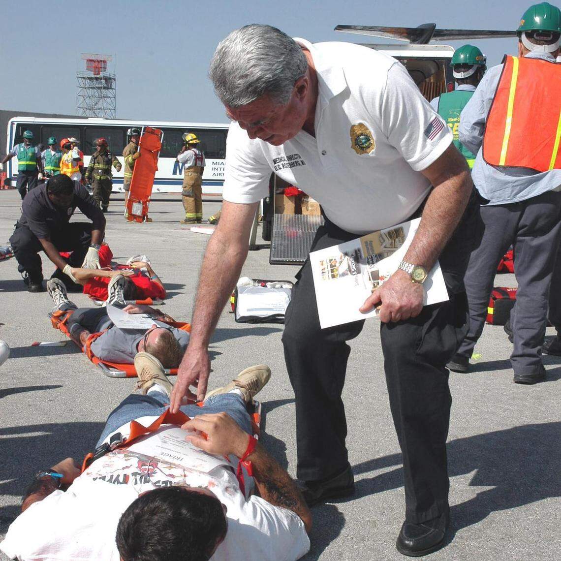 Dr. Donald Rosenberg led an initiative to train Miami-Dade Fire Rescue personnel on how to interpret advanced electrocardiograms and administer clot busters on patients with heart attacks and strokes, procedures that have helped save lives, according to Lt. Eddy Ballester, who works in fire rescue’s EMS division of research and development.