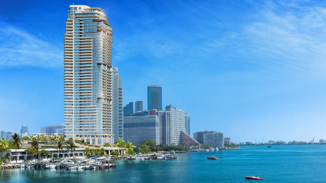 Look inside the Brickell penthouse that just sold to a New York family for $47M