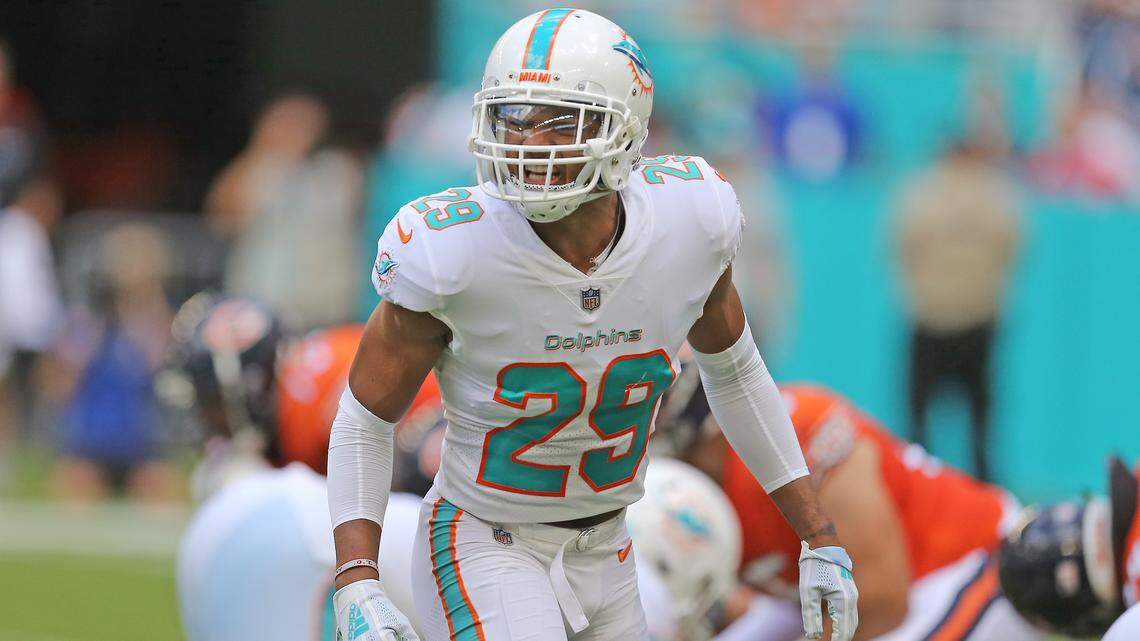 Dolphins defensive back Minkah Fitzpatrick played three positions as a rookie.