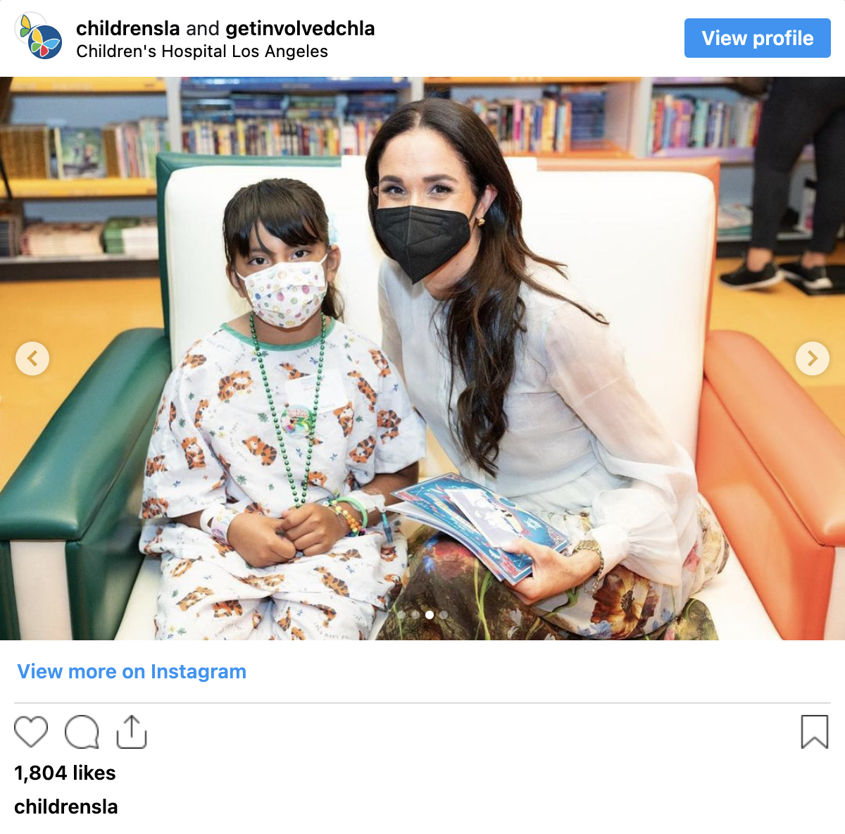 Meghan Markle makes rare public appearance.