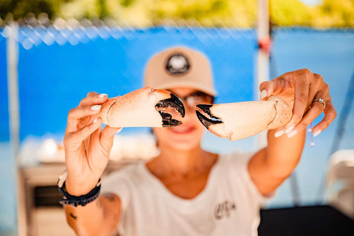 Stone crab claws will play a role at the South Beach Seafood Festival, which runs Oct. 22-25. Stone crab season begins Oct. 15.