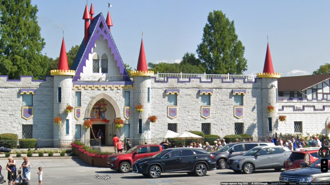 Dutch Wonderland amusement park in Pennsylvania. 