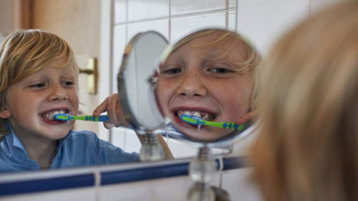 To keep mornings on schedule, try taping a visual plan to your child’s bathroom mirror (or wall near their bed) so they understand their “chores,” so to speak, such as going to the bathroom, brushing teeth, getting dressed. Once kids know what’s expected, the stress level goes way down.