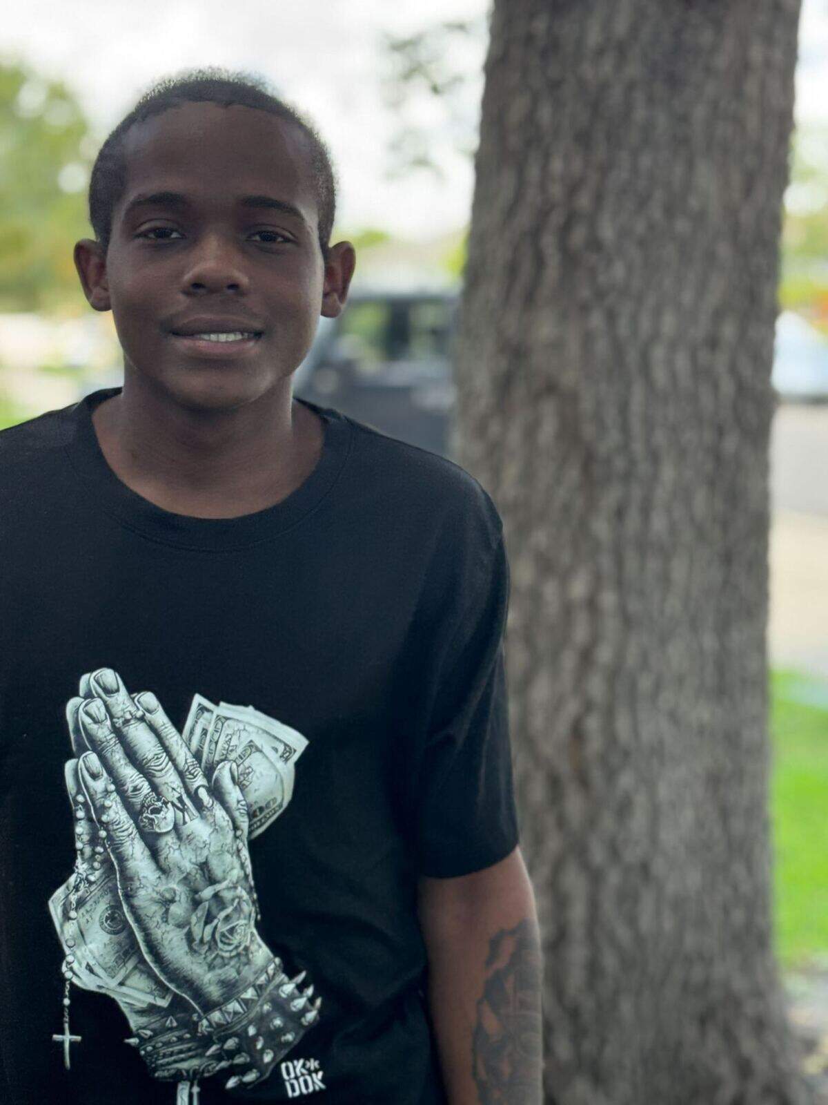 Javarian Weatherspoon, 21, is the first patient in South Florida to undergo a new gene therapy, part of a clinical trial being administered by a medical team at Holtz Children’s Hospital and the University of Miami Health System to reduce the symptoms of sickle cell disease.