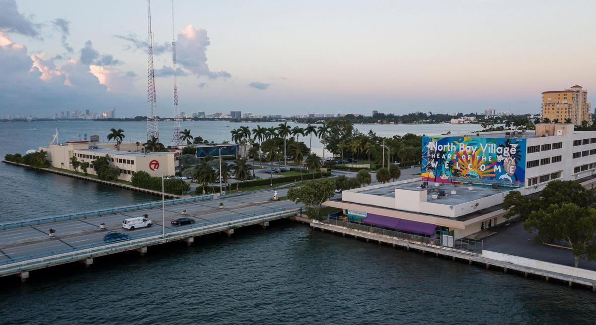 The North Bay Village Commission approved in October a 13-acre development by Sunbeam Properties, which would change the entire area, including the Channel 7 station.