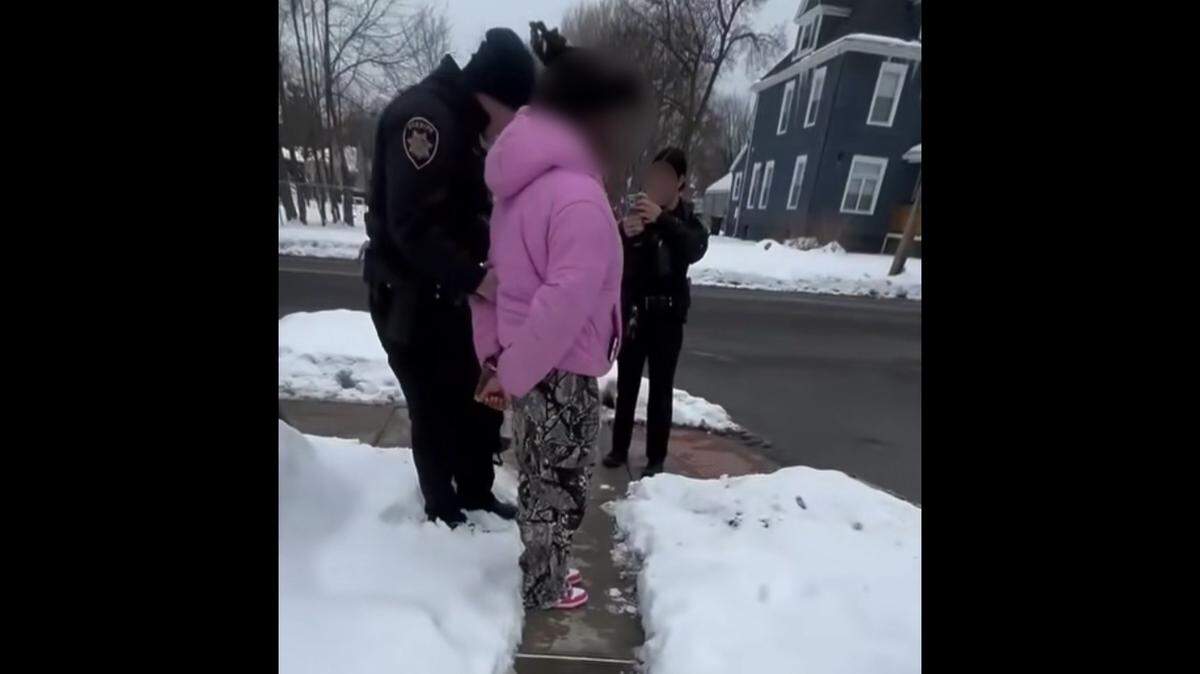 The Onondaga County Sheriff’s Office in New York said that a child was detained and released on Jan. 13 after she fit the description of a suspect involved in stealing a car in Syracuse.