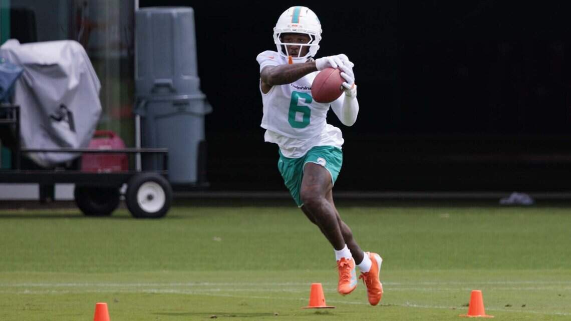 This sixth-round pick could be the Dolphins’ No. 1 WR when the 2026 season begins