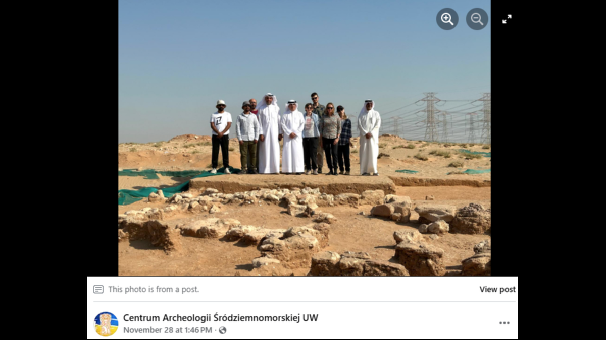 A small figurine from an ancient culture was discovered during a Kuwaiti-Polish joint archaeological project in northern Kuwait.