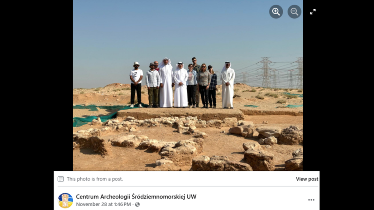 A small figurine from an ancient culture was discovered during a Kuwaiti-Polish joint archaeological project in northern Kuwait.