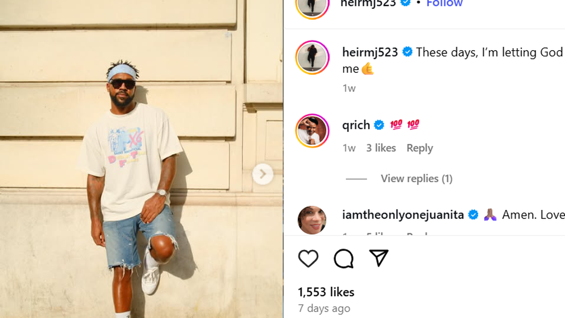 Marcus Jordan/Instagram screenshot