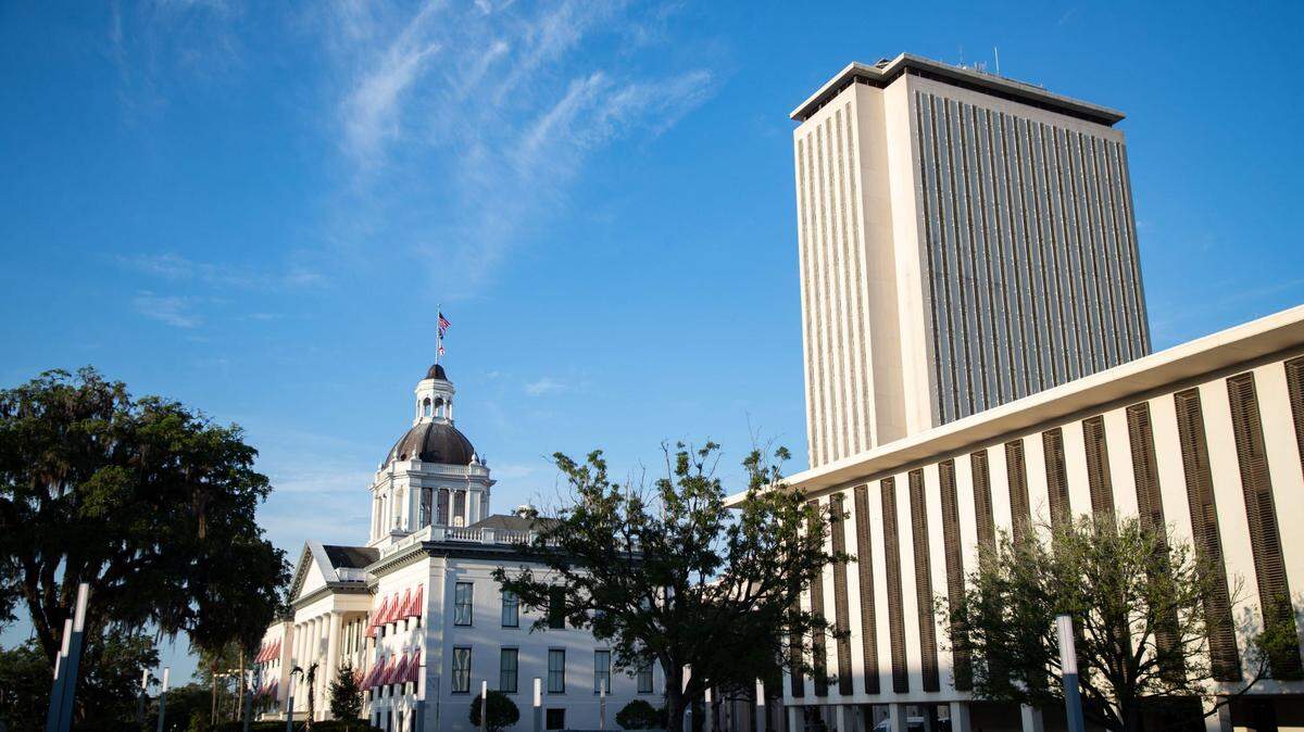 The Florida Capitol building.