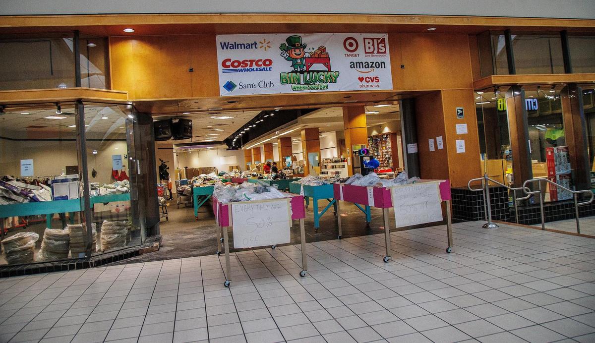 One of the few stores still open at The Mall at 163rd Street near North Miami Beach on March 22, 2024. The mall recently sold for $46 million and new owners plan a $150 million makeover to boost occupancy and bring customers back.
