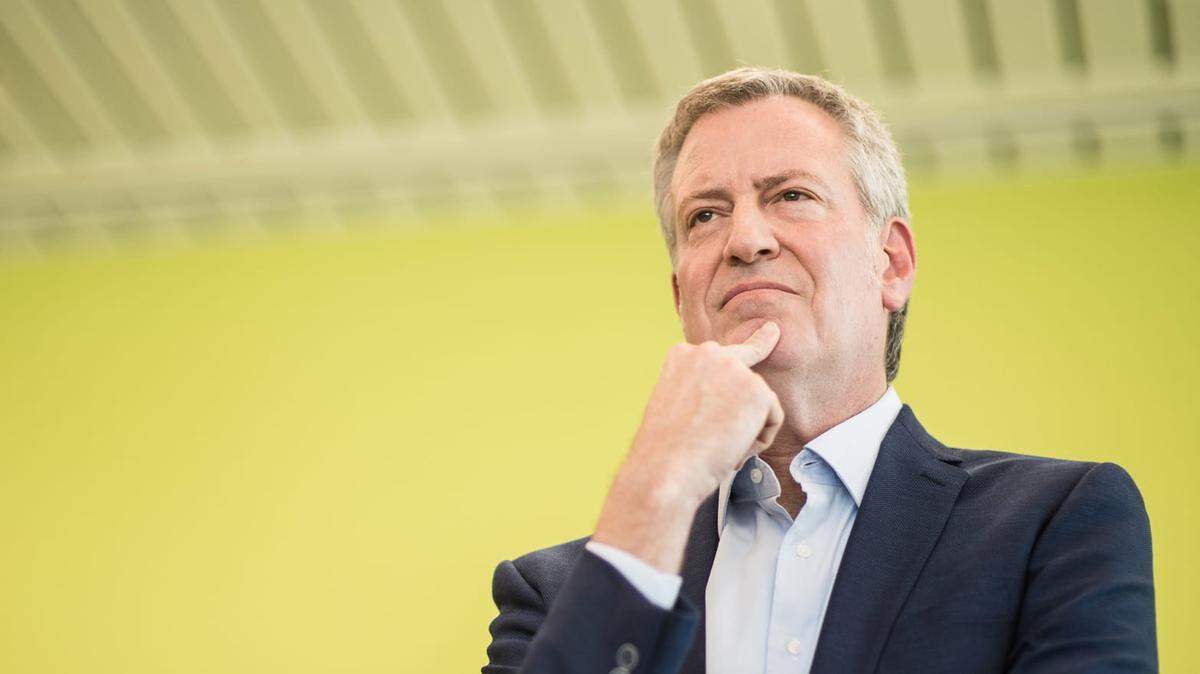 In New Hampshire polls, New York Mayor Bill de Blasio is among several other Democratic candidates who have not caught on with voters.