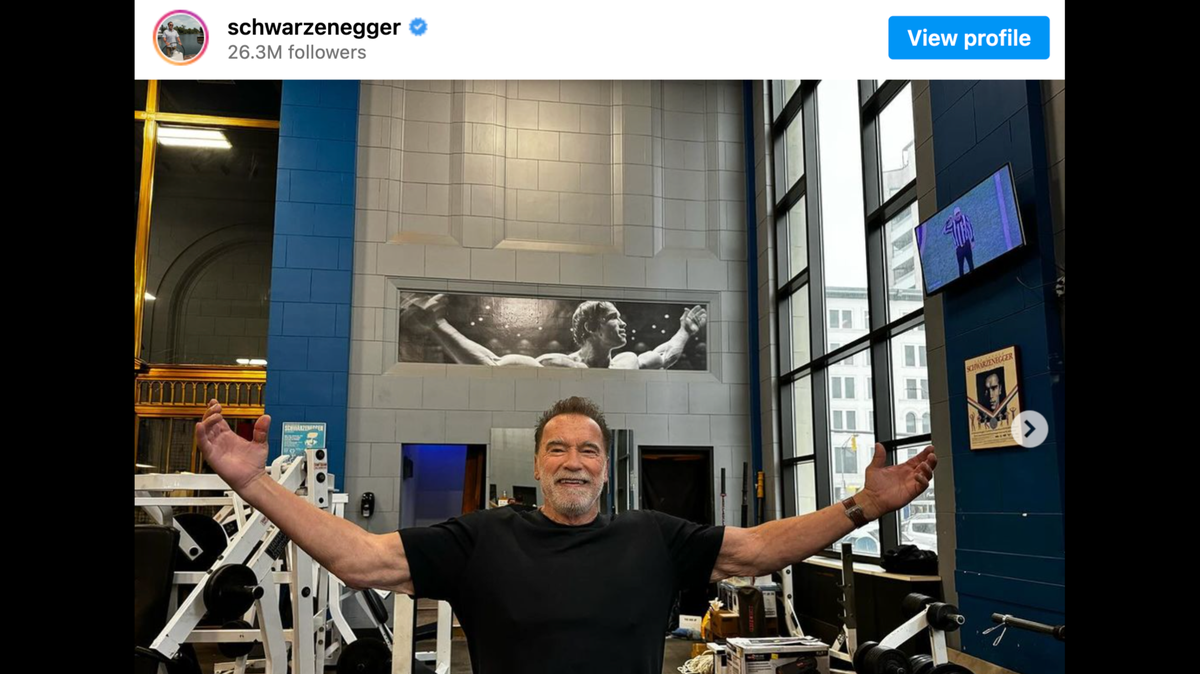 Arnold Schwarzenegger is making jokes about his health after fans grow concerned for him.