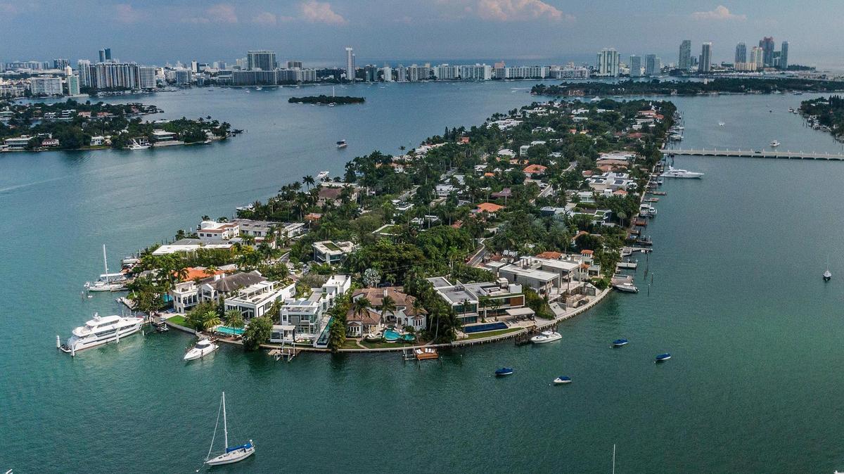 Miami Beach officials are looking to crack down on Art Week parties on Hibiscus Island, pictured here on Jan. 7, 2022.
