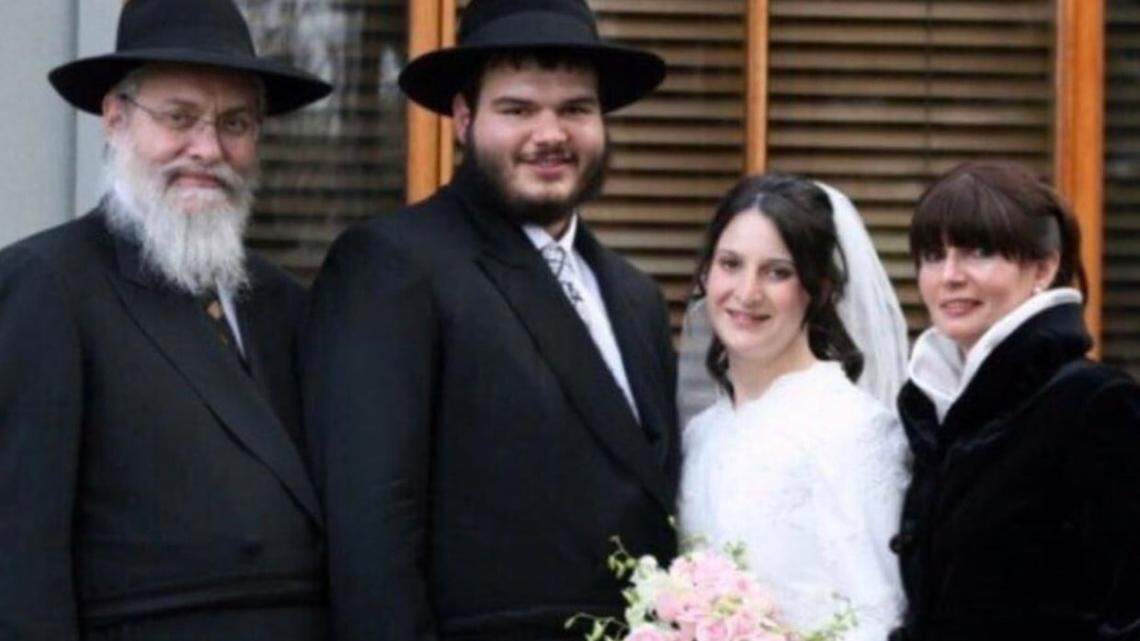 Miami-Dade police identified the bodies of Tzvi Ainsworth (far left) and Ingrid “Itty” Ainsworth (far right) in the rubble of the Surfside collapse on Monday, July 5, 2021. The couple had moved to South Florida from Australia four years ago.