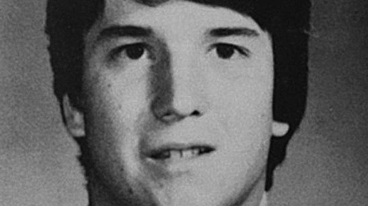 Embattled Supreme Court nominee Brett Kavanaugh’s high-school yearbook photo.