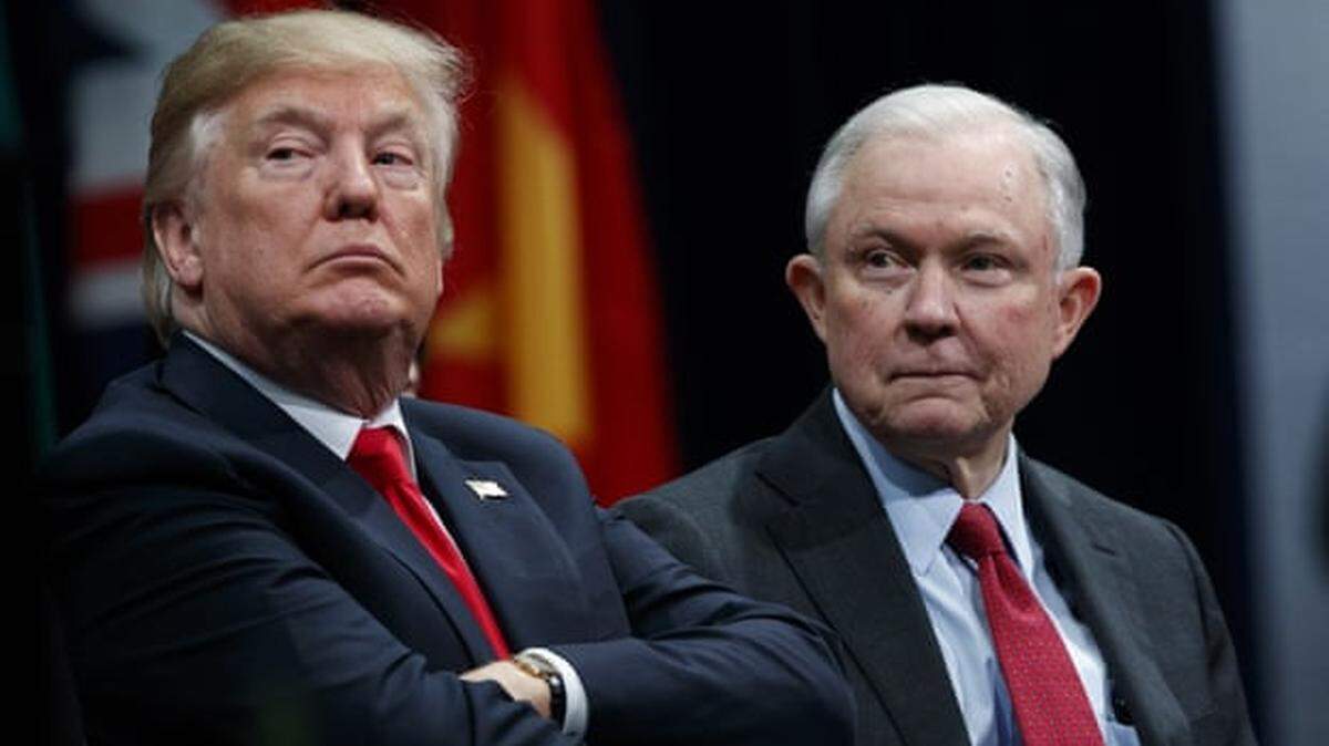 President Trump says he supports reforming mandatory minimum sentencing laws for nonviolent drug offenders. Attorney General Jeff Sessions does not.