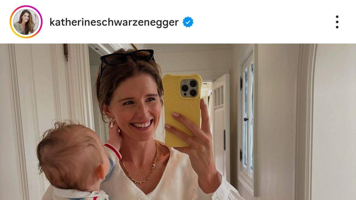 katherine schwarzenegger baby ford