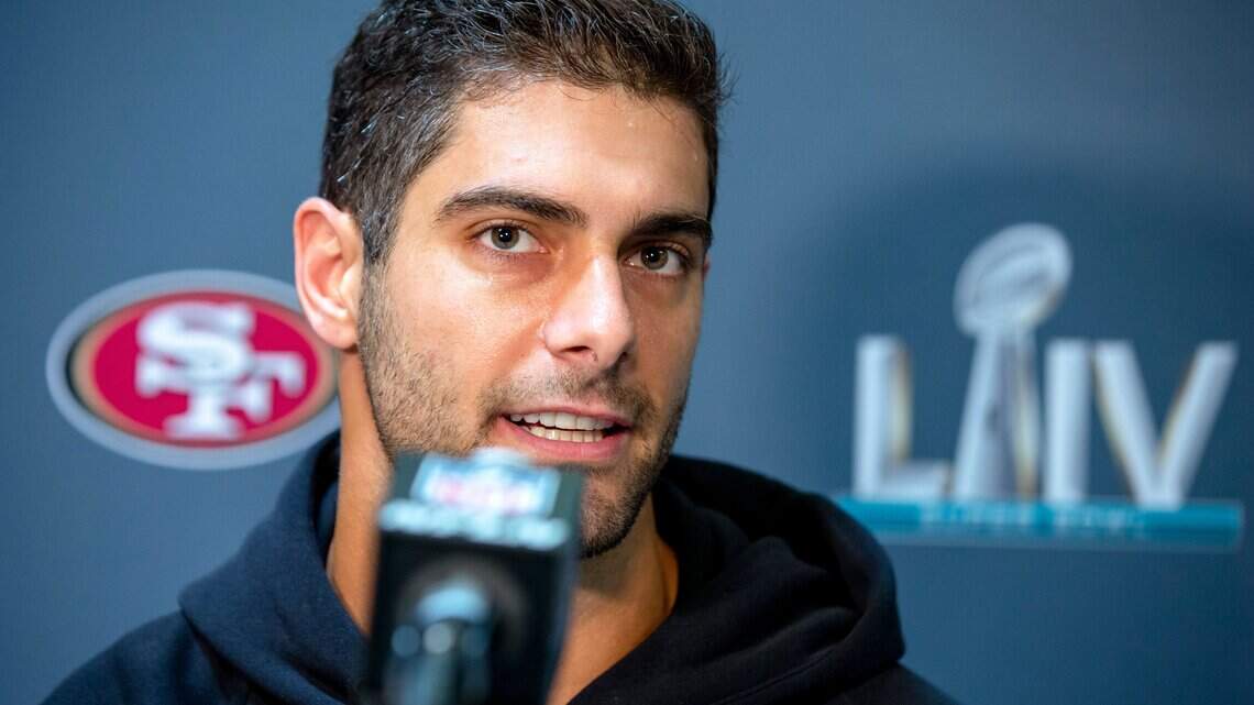 Bruised hands, Mahomes and a Belichick text: Garoppolo’s winding path to the 49ers