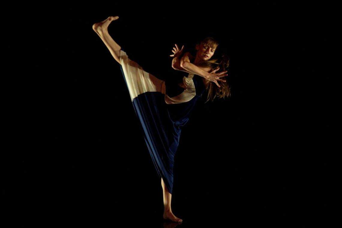 Dancer Jenny Hegarty in “There I am, Here” by Hannah Baumgarten.