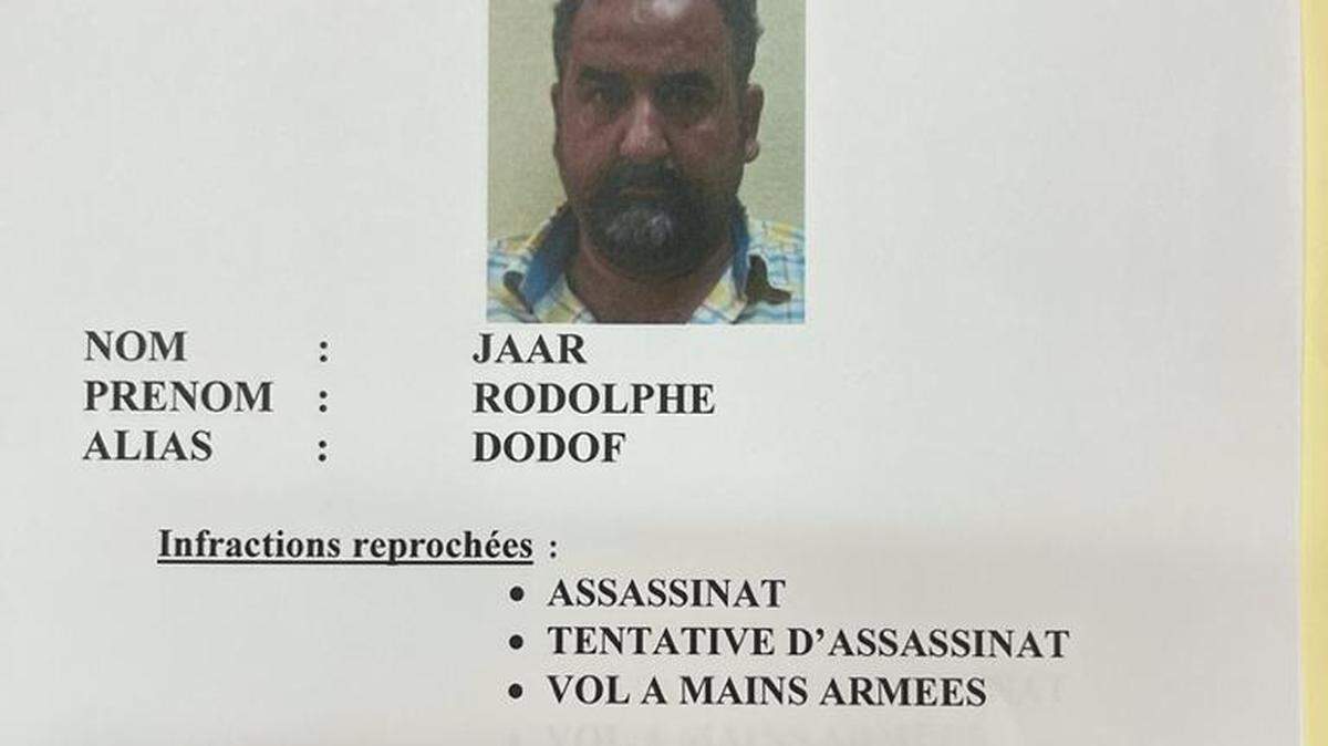 Rodolphe Jaar, who is known as “Dodof,” is among several suspects Haiti National Police issued wanted posters for in connection with the July 7, 2021, assassination of Haitian President Jovenel Moïse.