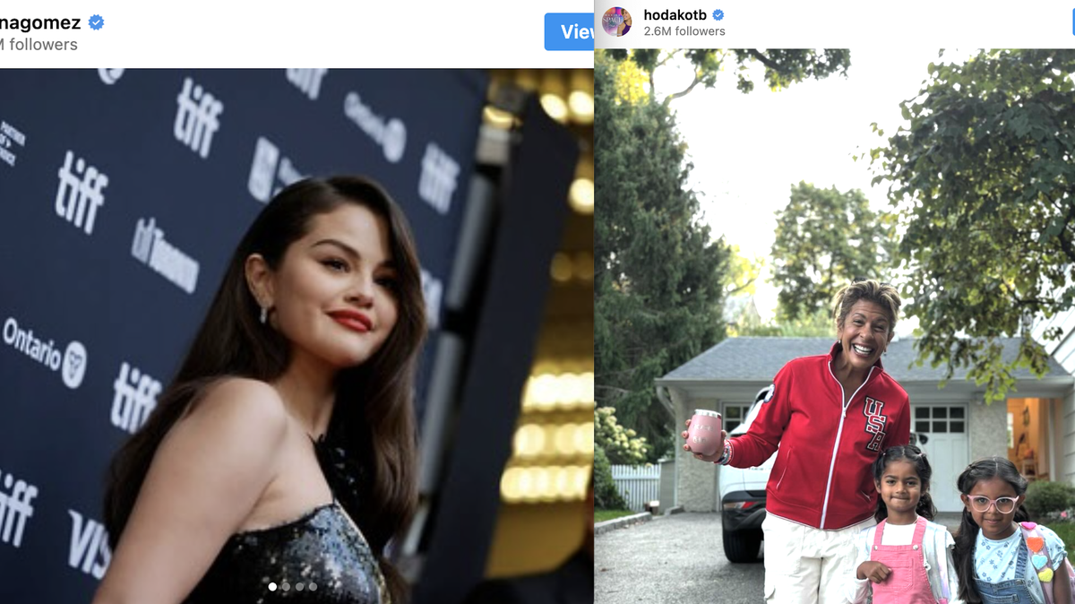 Hoda Kotb sends message about family to Selena Gomez