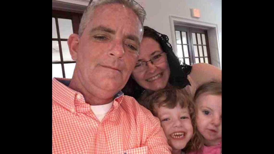 David Ireland has been in the hospital for a week and undergone three operations since contracting a flesh-eating bacteria.