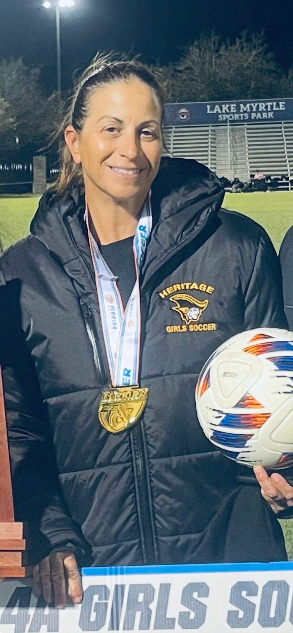 American Heritage coach Cindy Marcial is the Miami Herald’s Broward County Coach of the Year for girls’ soccer in Classes 4A-1A.