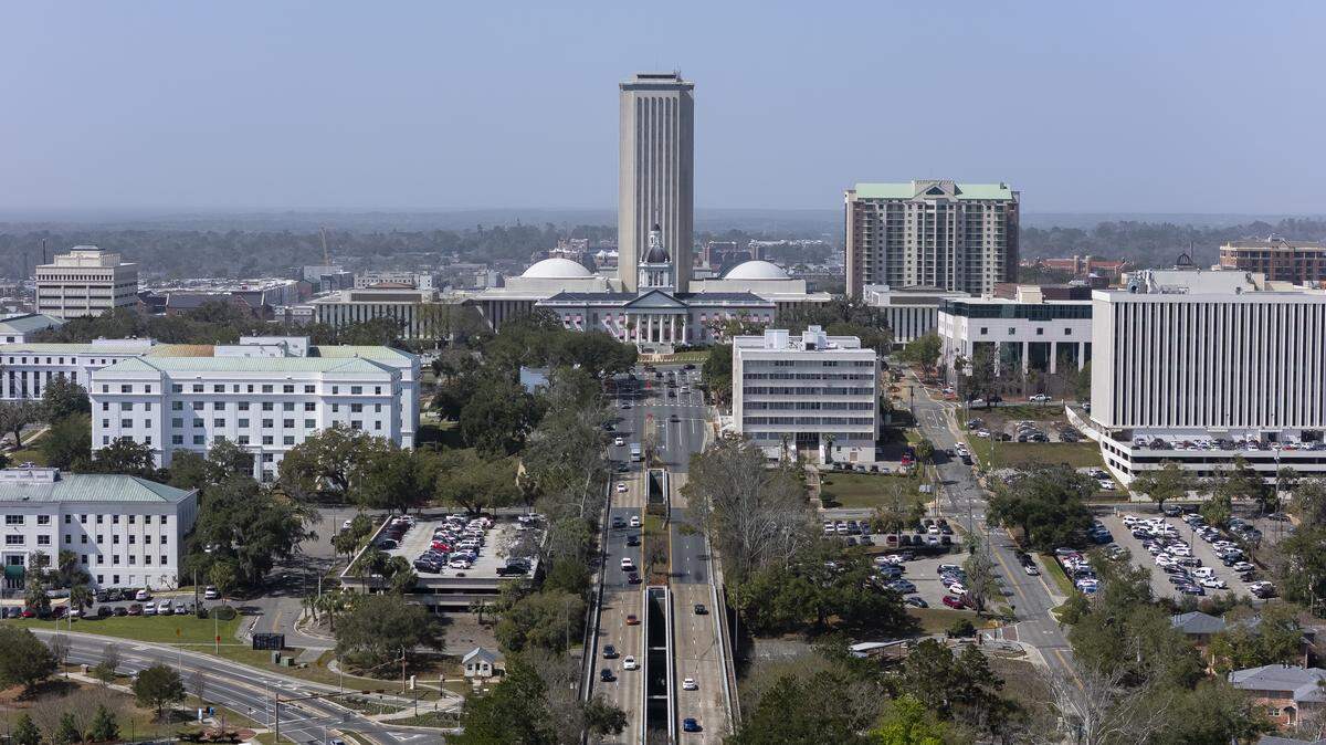 A view of the Florida Capitol on Wednesday, March 5, 2025, in Tallahassee, Fla.