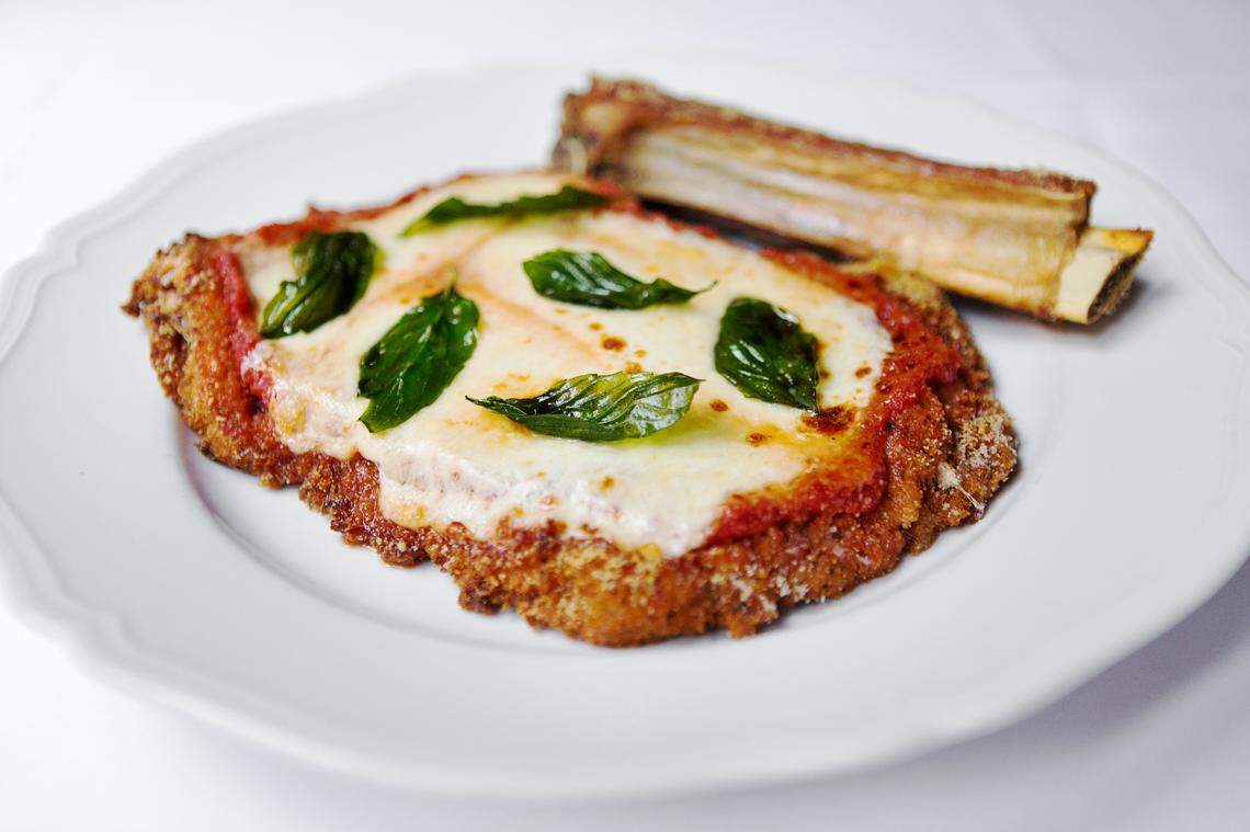 Veal Parmesan at Carbone