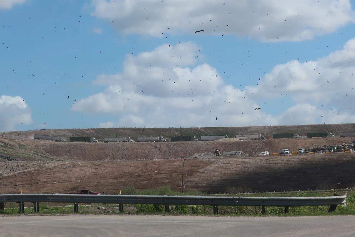 The Okeechobee Landfill in eastern Okeechobee County is owned by Waste Management. Miami-Dade regularly ships trash to the site, first by rail to Fort Pierce, where it is transferred to trucks and hauled to the site.