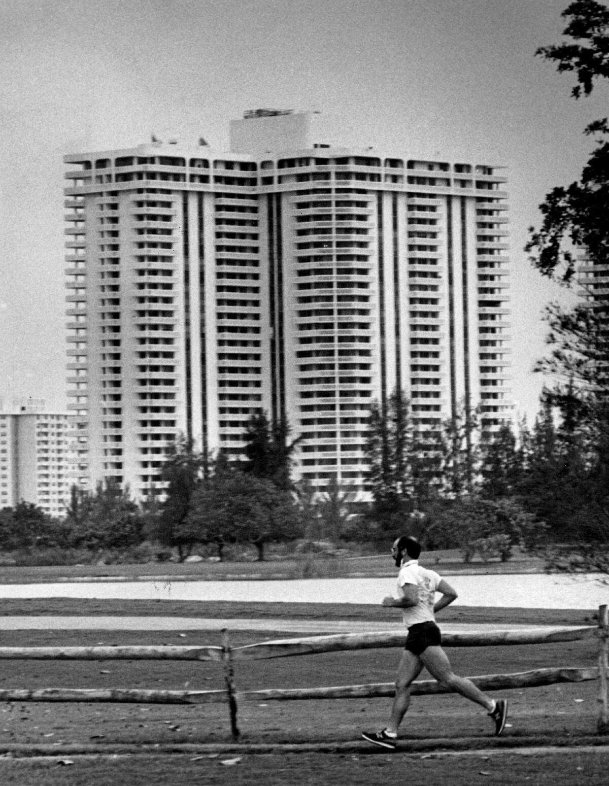An Aventura condo in 1981.