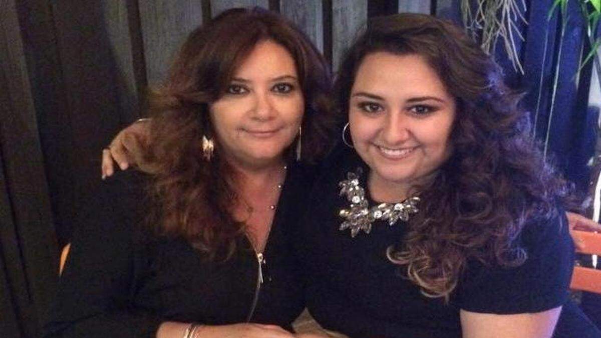 Maribel Lena and her daughter Bianca in a Facebook photo posted to Bianca’s page.