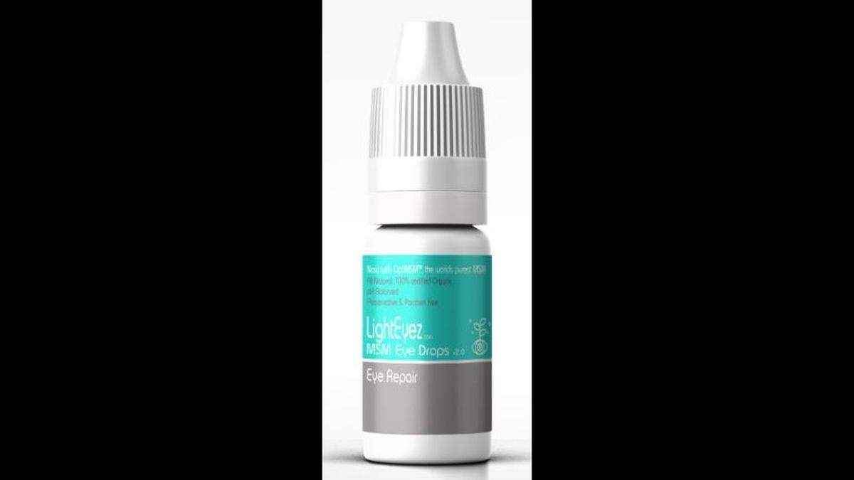LightEyez MSM Eye Drops Eye Repair