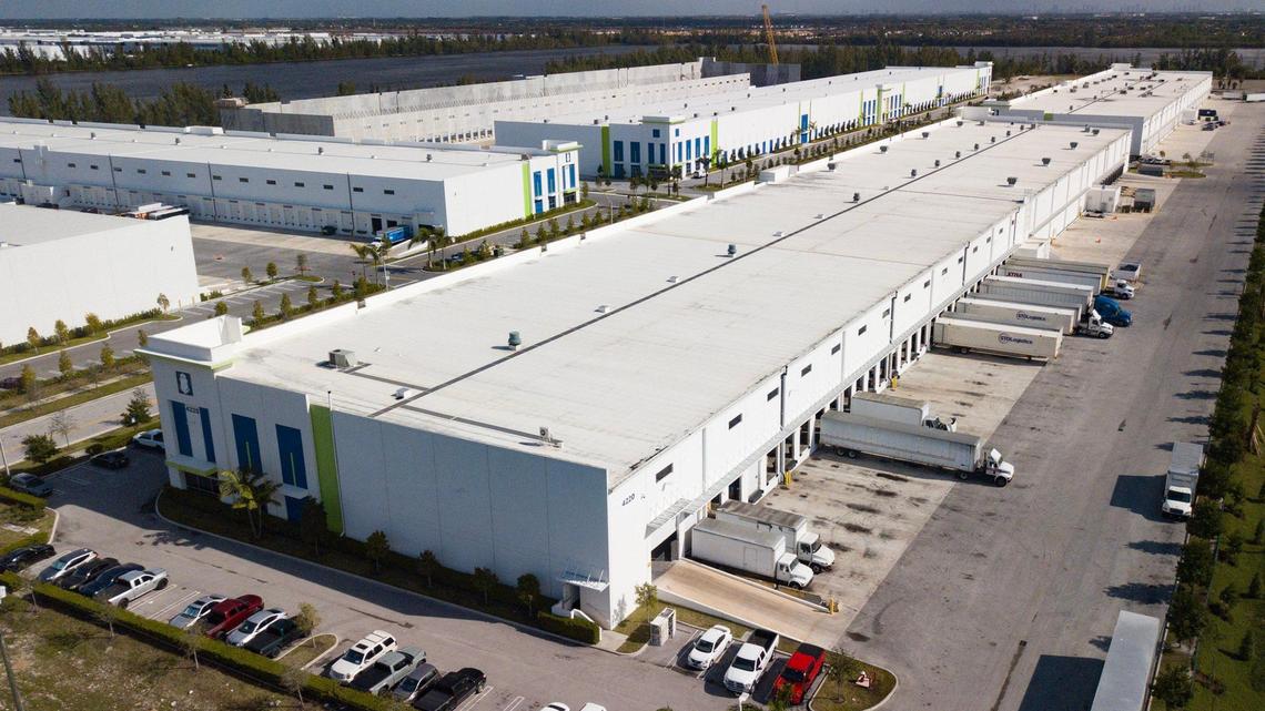 The Church of Jesus Christ of Latter-day Saints paid $174.3 million for four warehouses at Beacon Logistics Park, pictured above, in Hialeah.