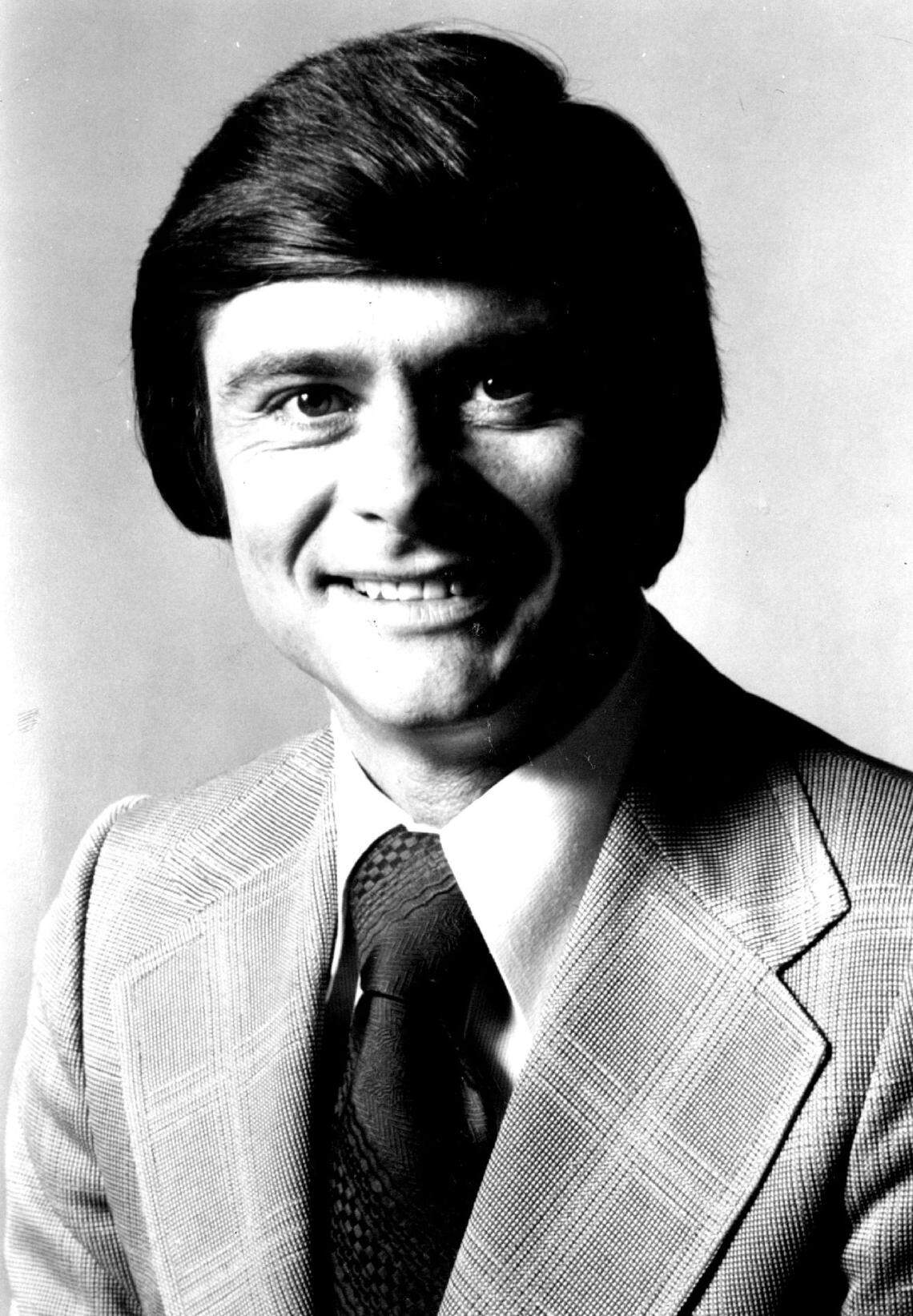 Jim Brosemer, in 1975, anchored ”The World Tonight” on Channel 4.