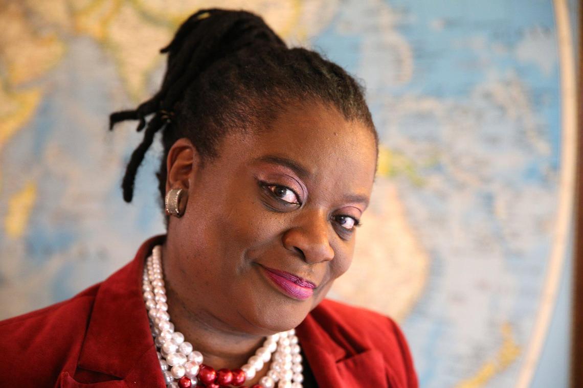 Miami-Dade teacher finalist for the 2021 Francisco R. Walker Teacher of the Year Lisa Y. Jones, C.O.P.E. Center North, Miami, Florida, Friday, January, 17, 2020.