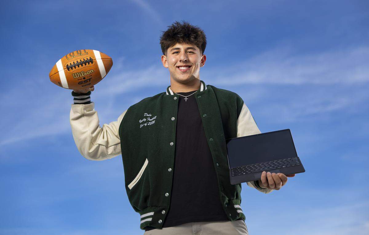 Daniel Fernandez, Westminster Christian School, Dade Scholar Athlete. All-Dade players photographed at Gulliver Preparatory School on Wednesday, May 6, 2026, in Pinecrest, Fla.