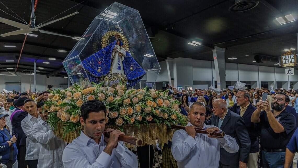 ‘A piece of Cuba’: Miami Catholics gather to honor the island’s patron saint