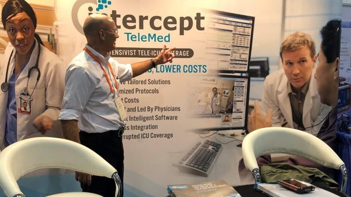 Intercept Telemed brings ICU doctors to remote areas. It was top healthcare startup