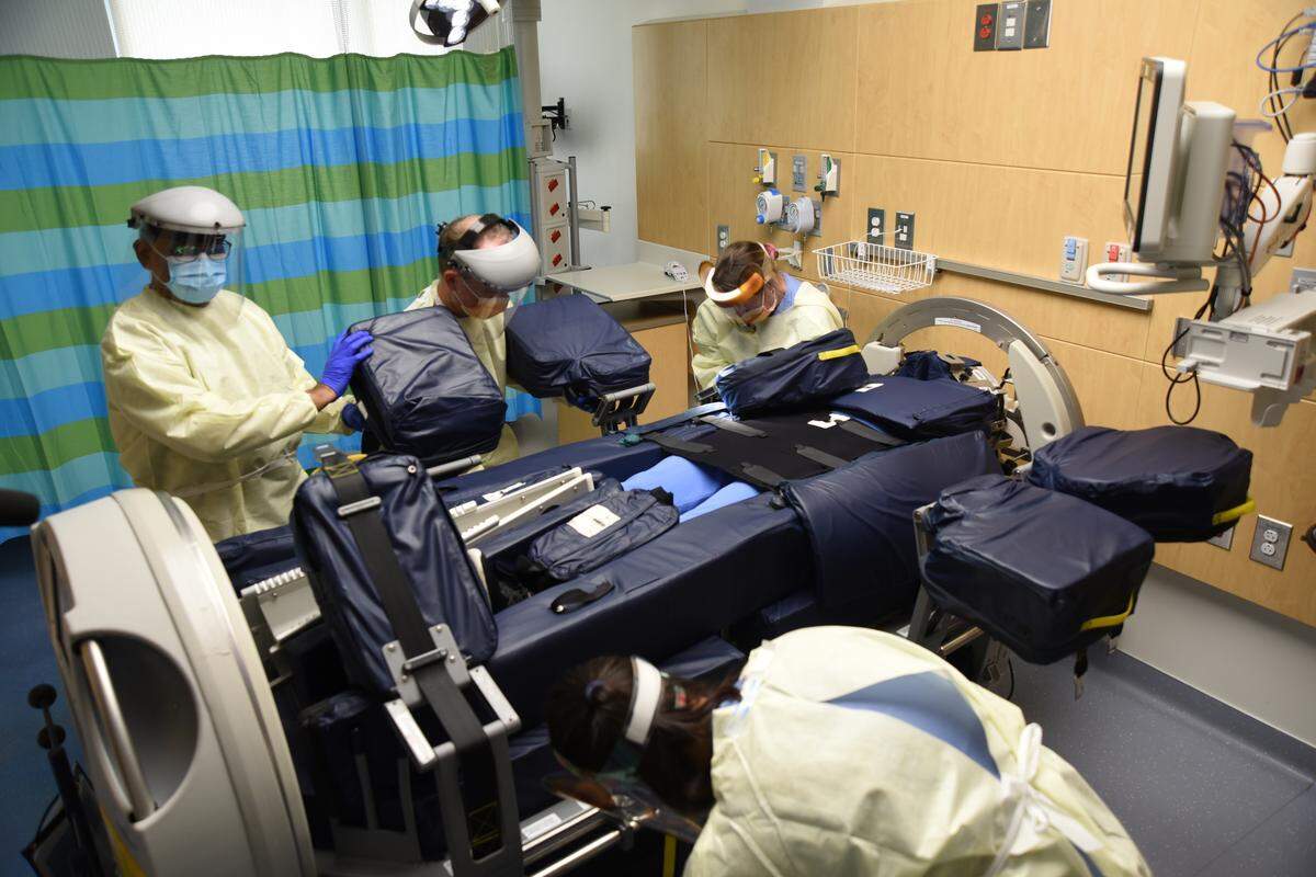 Nicklaus Children’s Hospital near South Miami has created a specialized four-room “unit-within-a-unit” to treat and isolate children diagnosed with multi-system inflammatory syndrome, or MIS-C.