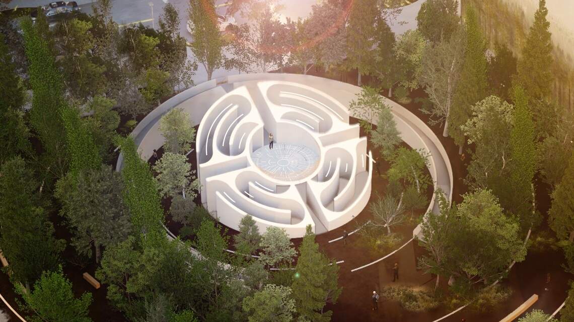 A pop-up maze in a pop-up forest is coming for Art Week. Miami gets to keep the trees
