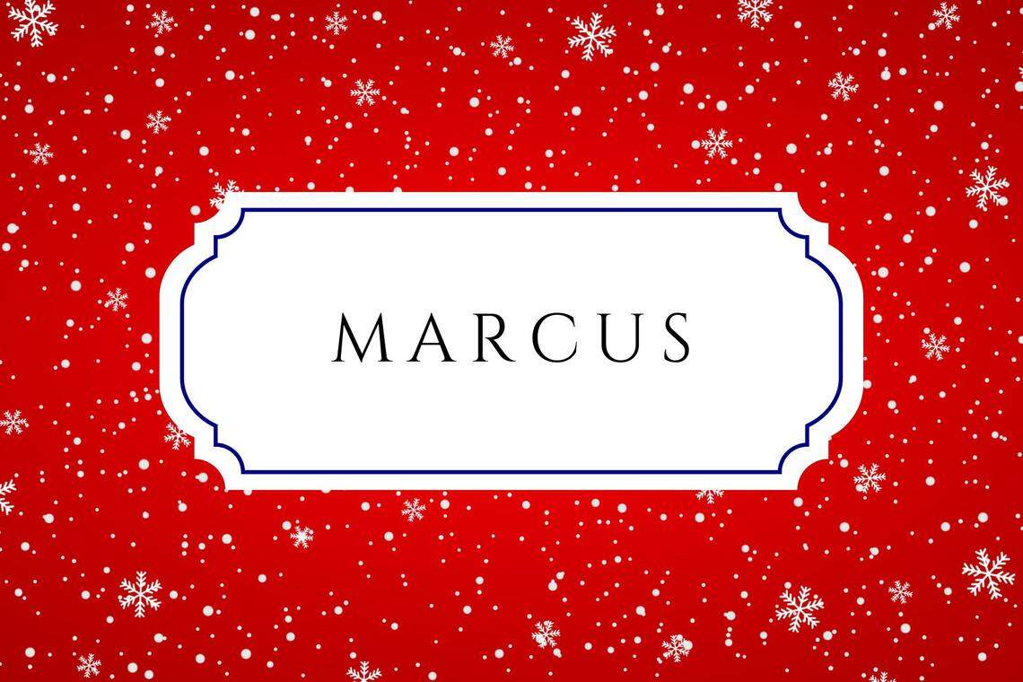 christmas baby names marcus