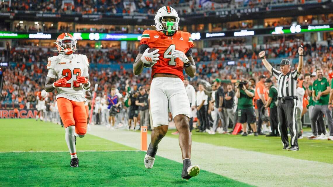 7 records the No. 7 Hurricanes set or tied in their 77-7 rout of Florida A&M