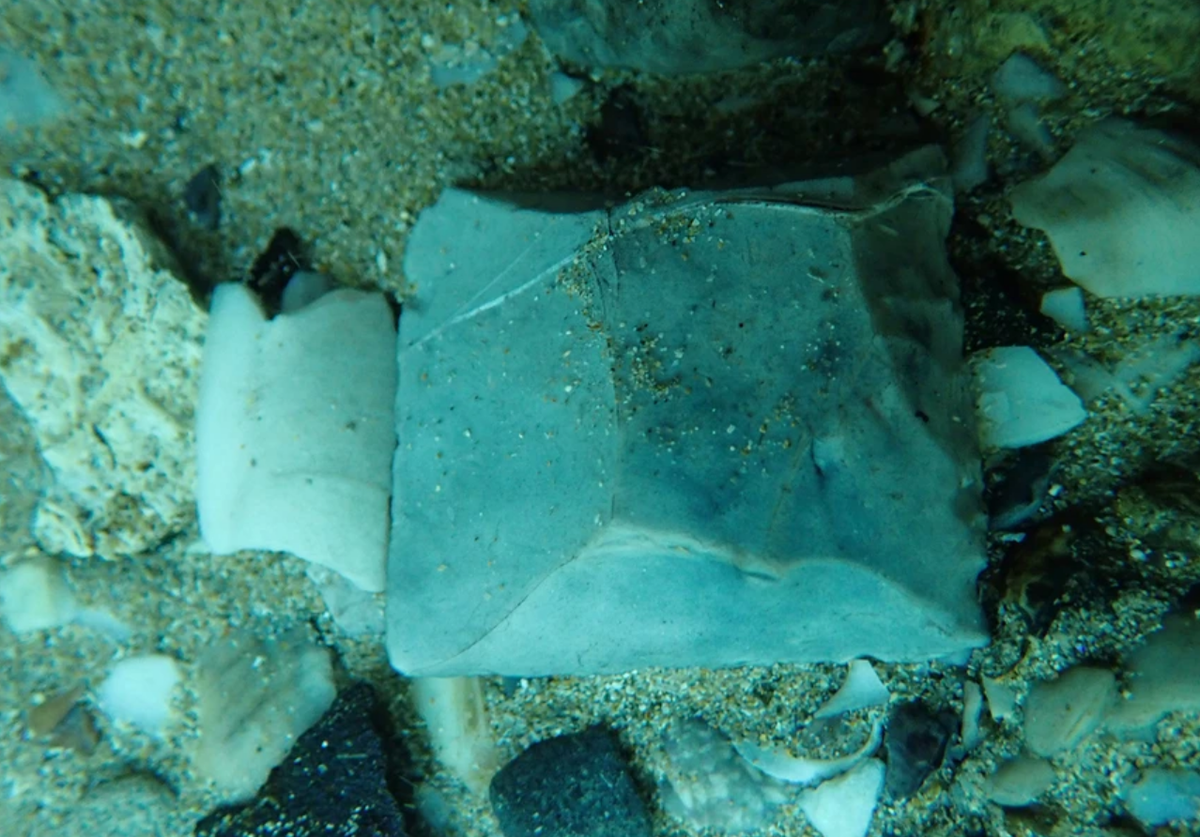 Likely a piece of flint used to start fires
