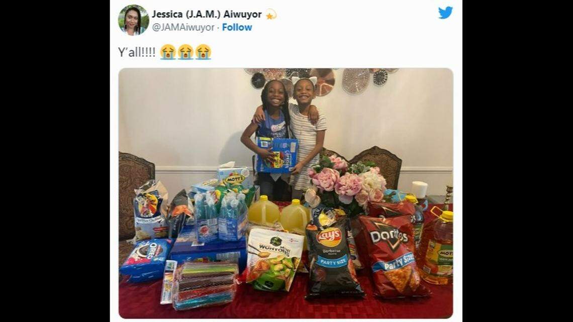 Instacart sent twin sisters an array of snacks after they almost got away with placing an $800 order on their mom’s account.