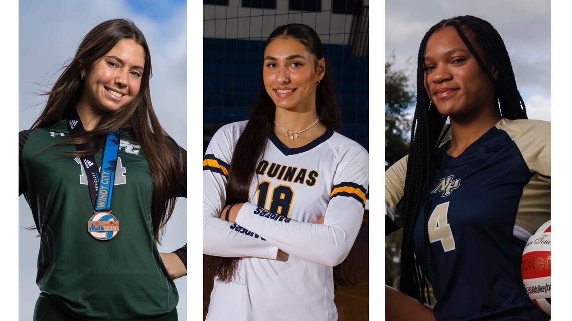 Sangha, Gold, Johnson are Broward Girls’ Volleyball Players of the Year