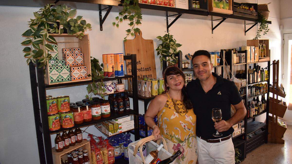 Sandy Sanchez and Benoit Rablat, owners of Silverlake Bistro, have opened a gourmet market in North Beach.