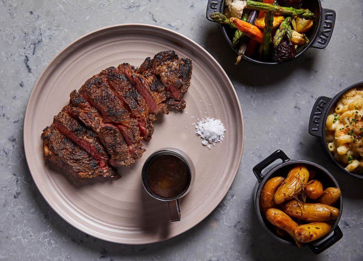A selection of steaks will be available at the new Public Square near South Miami